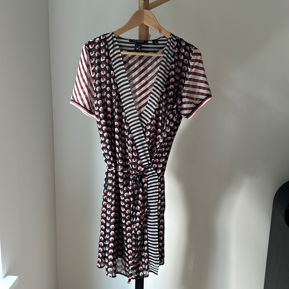 Scotch and soda wrap dress/blouse